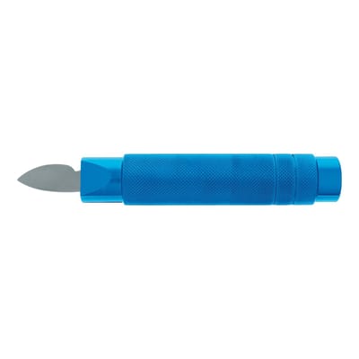 Horlogemakersmes met reservemesje, voor het openen van horlogekastdeksels, horlogemakersgereedschap