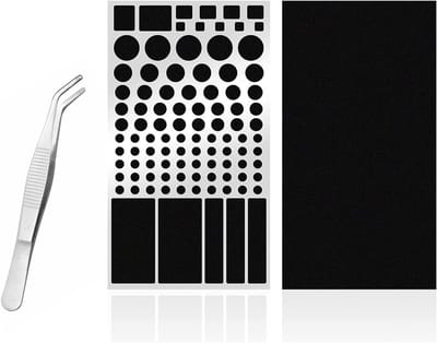 Dimmende Sticker voor Ledlampen - Verduisteringssticker tegen 100% licht - Lichtdempende vellen voor elektronica - 2 stuks
