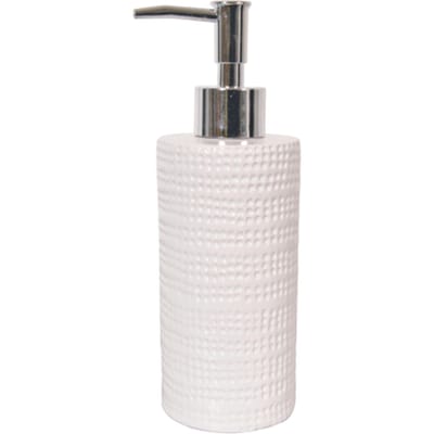 Spirella Zeepdispenser Venise – Zeeppomp voor Badkamer – Zeephouder voor Zeep en Lotion – Badkamer Accessoires