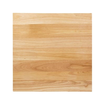 Bolero Voorgeboord Vierkant Tafelblad Naturel 700 X 700mm - Bolero DY737