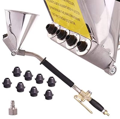 Pneumatisch Cementspuitpistool 4L met Metalen Nozzles voor Pleisteren