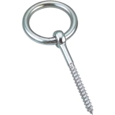 Kpe Holland Houtschroef Met Ring - Rvs 316 - 8x80mm