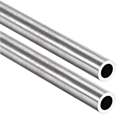Roestvrijstalen Buis - Metalen Pijp - Hobby Projecten - Naadloos Proces - 6mm x 250mm - Zilver