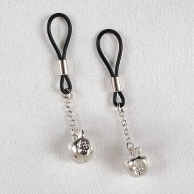 Sylvie Monthulé | Silver Nipple Clamp and Nipple Jewelry | Crunched Apples