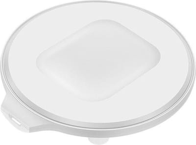 DrPhone QLA4 Draadloze Oplader - iOS Pods 2 & Android EarBuds – Wireless Charger – Draadloze Lader - Wit