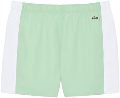 Lacoste Zwemshort Heren Zwembroek Colorblock Groen - Maat XL