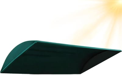 Schommelbank Luifel - Vervangende Overkapping - Buitenbescherming - Waterdicht & UV-bestendig - 195x123x22 cm - Groen