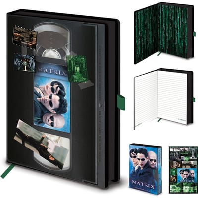 The Matrix VHS A5 Premium Notebook