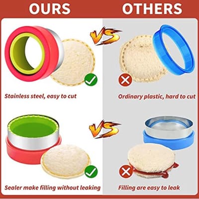 Sandwichsnijders voor Kinderen en Uitsteekvormpjes - 30 stuks, Ideaal voor Brood, Groenten en Fruit