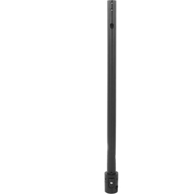 Pièces de rechange de rechange de tige de support de poteau pliable de 27,6 pouces pour Scooter électrique Xiaomi M365 black