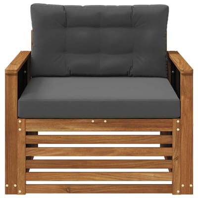 vidaXL - Buiten - Midden - Sofa - Naturel