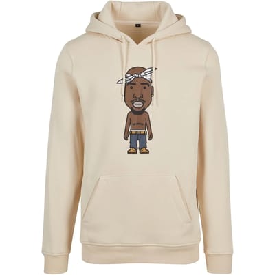 Mister Tee - LA Sketch Hoodie/trui - XS - Beige