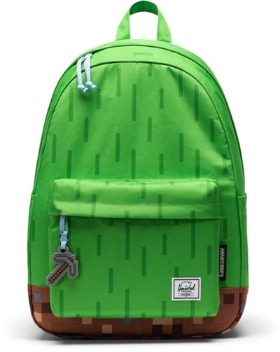 Herschel vrijetijdsrugzak rugzak Minecraft Classic Backpack 26L The Overworld groen