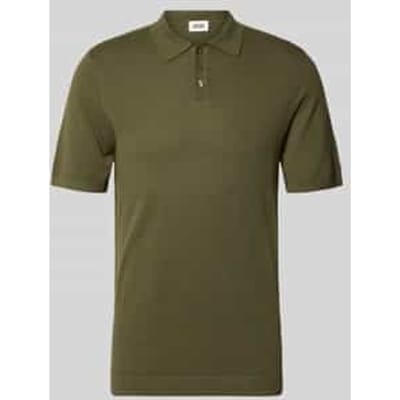 slim fit poloshirt met korte knoopsluiting model 'TRITON'