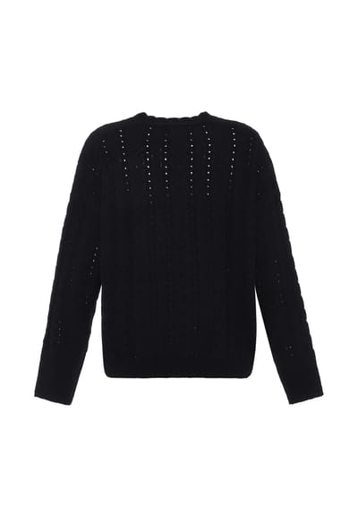 Faina Vest Dames zwart