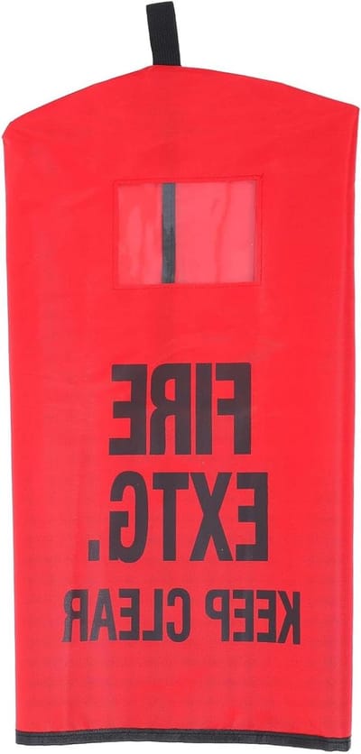 Blusser Beschermhoes - Veiligheidshoezen - Buiten Veiligheid - Universele Pasvorm - 58 x 32 cm - Rood