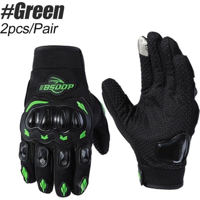 1 Paar Ademende Mesh Handschoenen Touchscreen Bescherming Motorhandschoenen Rijden Wegraces Motocross Races Fiets M