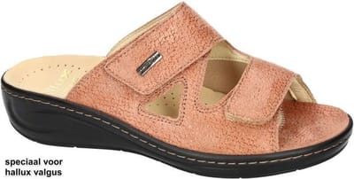 Fidelio Hallux -Dames - perzik roze - slippers & muiltjes - maat 37