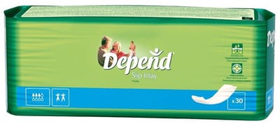 Depend Slip Inlay Zonder Plakstrip