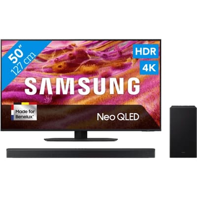 Samsung 50" Neo QLED QN90F 4K (2025) + Samsung HW-Q600F (2025)