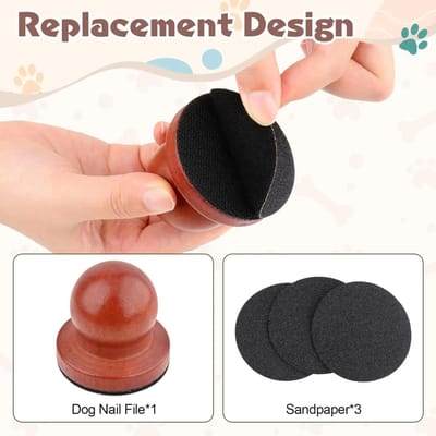 Hondennagelvijl Handmatig Houten Huisdier Nagels Verzorging Honden Krabplank Klauw Slijpen Huisdier Klauw Verzorging Voor Puppy Nagels Verzorging black
