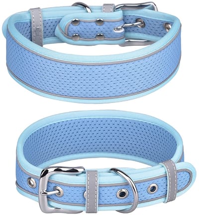 Dailygoods- Hondenhalsband Ademend - Reflecterende Hondenhalsband - Gewatteerde Hondenhalsband - Verstelbaar - Medium/Groot - Nek 39-61CM - Hondentuig