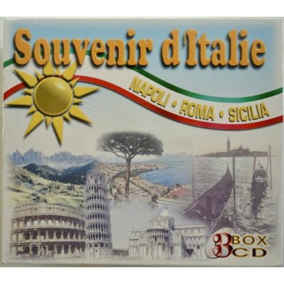 CD SOUVENIR D'ITALIE-NAPOLI ROMA SICIL - Souvenir D'italie-Napoli Roma Sicil RMBX4304 Replay Music Italy Latijn Gebruikt