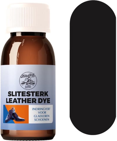 Slitesterk indringverf voor gladleren schoenen en laarzen - Zwart - 100ml