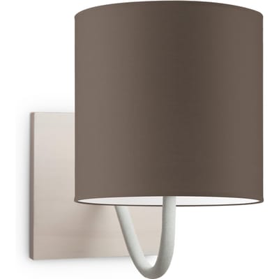wandlamp beach bling Ø 16 cm - taupe