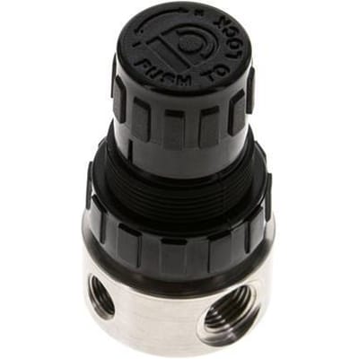 Drukregelaar G1/4'' 350l/min 0.1-1.5bar/1-22psi Roestvrij staal/POM