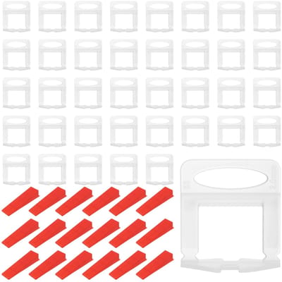 Dailygoods- Tegel Levelers 800PCS - Herbruikbare Tegel Positionering - Praktische Tegel Regulator - Nivelleringsgereedschap - Tegelafstandhouder - Verbeterde Esthetiek - Tegelafstandhouders