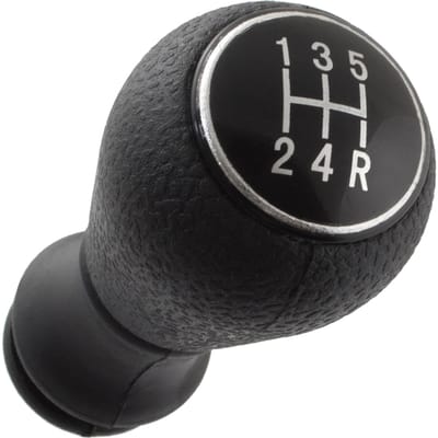 M Modecar - Versnellingspookknop - Zwart - Chroom - Peugeot Compatibel