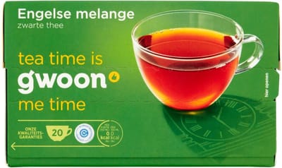 G'woon Engelse melange 12 pakjes x 20 stuks x 2 gram