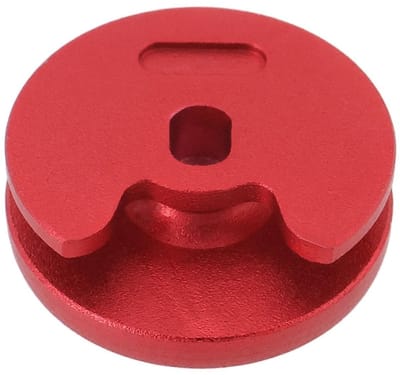 Dailygoods- Joystick Cap Duurzaam Rood - Vervangende Duim Pad - Compatibel met 2DS/3DS/3DS XL/LL - Metalen Constructie - Verbeterde Grip - Eenvoudige Installatie - Duimstick