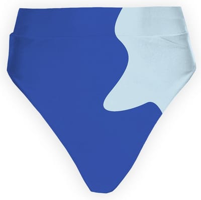 Sea'sons Official - Kleurveranderend - High Waist Bikinibroek - Oceaan-Blauw - XS