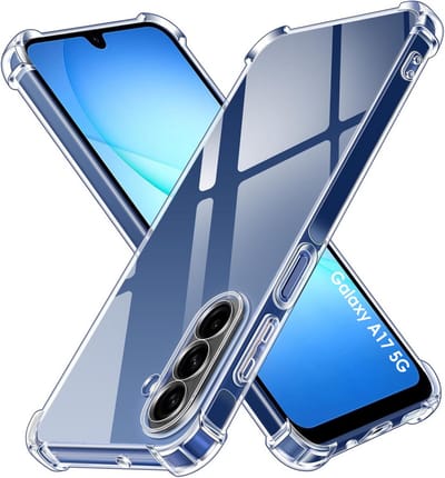 Hoesje geschikt voor Samsung Galaxy A17 backcover Shockproof siliconen Transparant