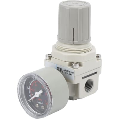 Filtre-Régulateur de Pression pour Source d'Air AR2000 Manomètre Réducteur Type SMC