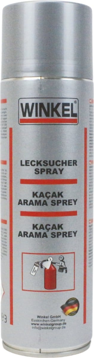 Winkel - Lekdetectiespray – 400 ml – Opsporing van Gas- en Luchtlekken – Veilig en Effectief – Voor Gasleidingen en Drukvaten