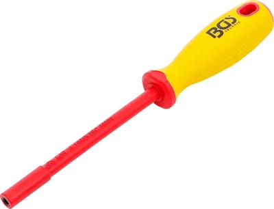 BGS VDE-Steekringsleutelschroevendraaier Zeskant SW 4 mm Bladlengte 125 mm - 71083