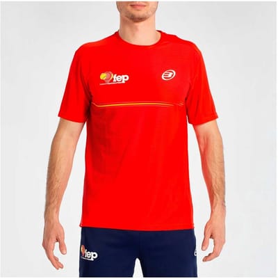 Bullpadel Fang Spaans Nationaal Padelteam T-shirt RoodL - L