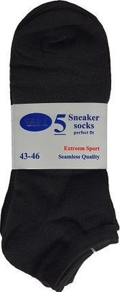 Naft Sneaker Socks Enkel Sokken Multipack Heren Sneakersokken - 10 paar - maat 43-46