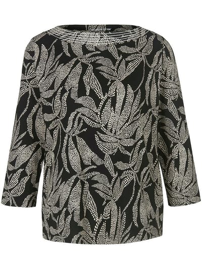 Shirt Maja 100% katoen Van Green Cotton zwart