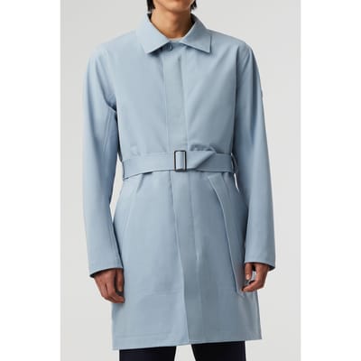 AlphaTauri Ata Okane V2.y8.01 Coat Stone Blue Maat: S | Regenjassen Outlet | Heren | Blauw