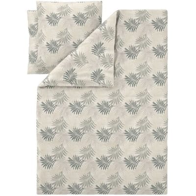 LIVARNO Satijnen dekbedovertrek 200 x 200 cm (Beige)