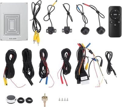 Parking Camera 360 Degree - Around Camera System - Waterproof Night Vision - 170° Wide Angle - Universal Reversing Camera Tools - Veiligheid - Auto-accessoires