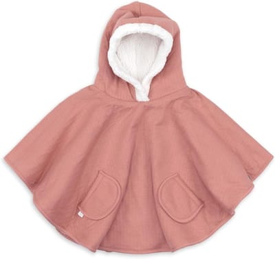 Teddy Poncho - Baby Cape - Veilig Reizen - Gecertificeerd Materiaal - 9-36 Maanden - Bruin