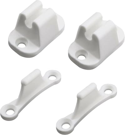 Caravan Deur Retainer Catch Set van 2 - Nylon Deurstopper voor Camper en Boot
