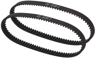 Dailygoods- Vervangende Banden 2 Stuks - Compatibel met ProHeat 2X Revolution Pet Pro - Vervangingsonderdeelnummer 1611129 - Premium Rubber Materiaal - Lange Levensduur - Stabiele Stofzuigerprestaties - Stofzuigerriem