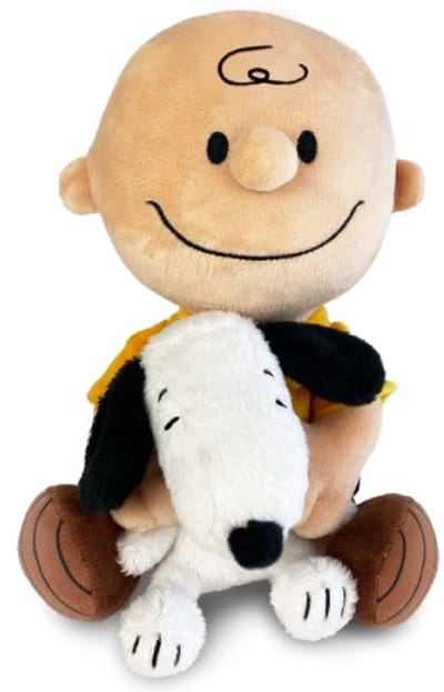 Charlie Brown met Snoopy Pluche Knuffel 20 cm - Speelgoed Knuffels voor Kinderen Jongens Meisjes - Snoopy Peanuts Plush Toy