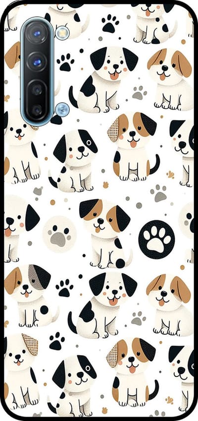 Smartphonica Telefoonhoesje Geschikt voor Oppo Reno3 5G met honden opdruk - TPU backcover case dog design geschikt voor Oppo Reno3 5G